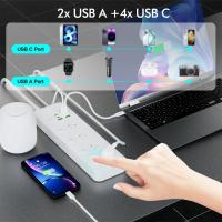 Powerboards-and-Adapters-3M-Individual-Control-Power-Strip-3250W-Surge-Protector-5-AU-Sockets-4USB-C-2USB-A-Wall-Mount-Extension-Cord-White-28
