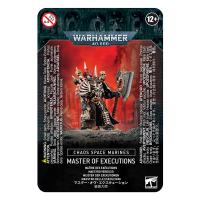 Games Workshop 43-44 Chaos Space Marines: Master of Executions (99070102024)