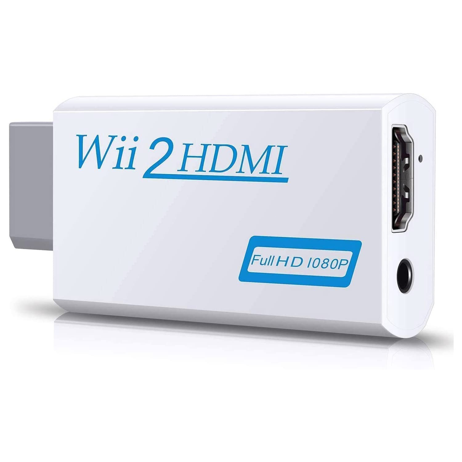 Wii to HDMI Converter, Wii to HDMI Adapter 1080P Output Video Audio Adapter HDMI Converter Compatible with Nintend0 Wii/HD/HDTV | Augearix