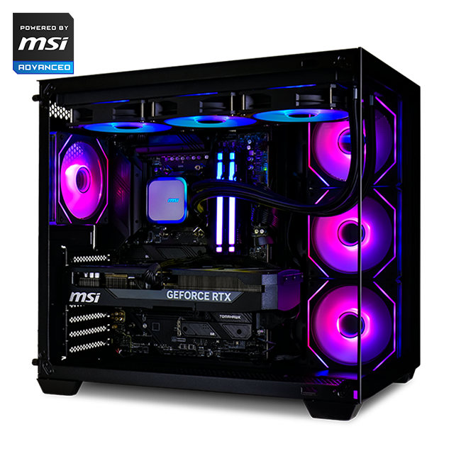 G7 Ryzen 7 7800X3D GeForce RTX 5070 Ti Gaming PC - Powered by MSI 61467