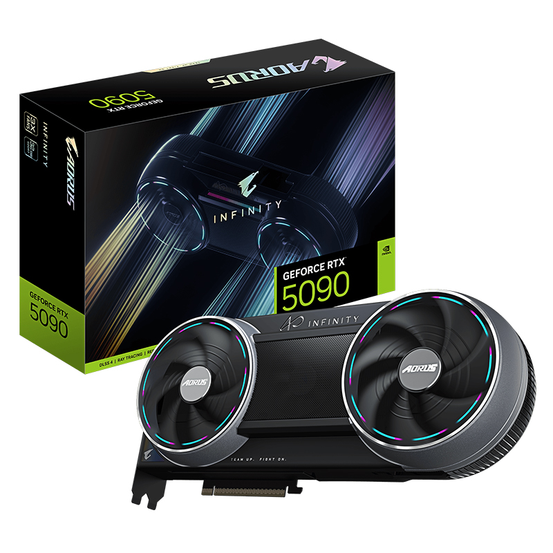Gigabyte Aorus GeForce RTX 5090 Infinity 32G Graphics Card (GV-N5090AORUS IF-32GD)