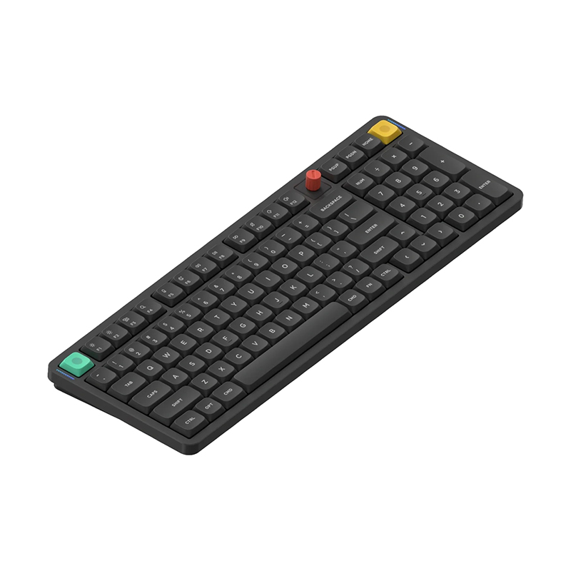 NuPhy Air100 V3 Wireless Low-profile Mechanical Keyboard Nebula Dark - Blush Nano Switch (KBNPAIR100V3DKBH)