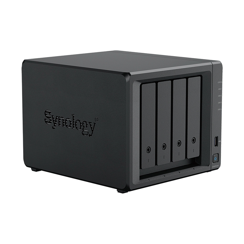 Synology 4 Bay DiskStation DS925neo+ AMD Ryzen V1500B 4GB DDR4 Non-ECC SODIMM RAM 2.2GHz NAS (DS925NEO+)