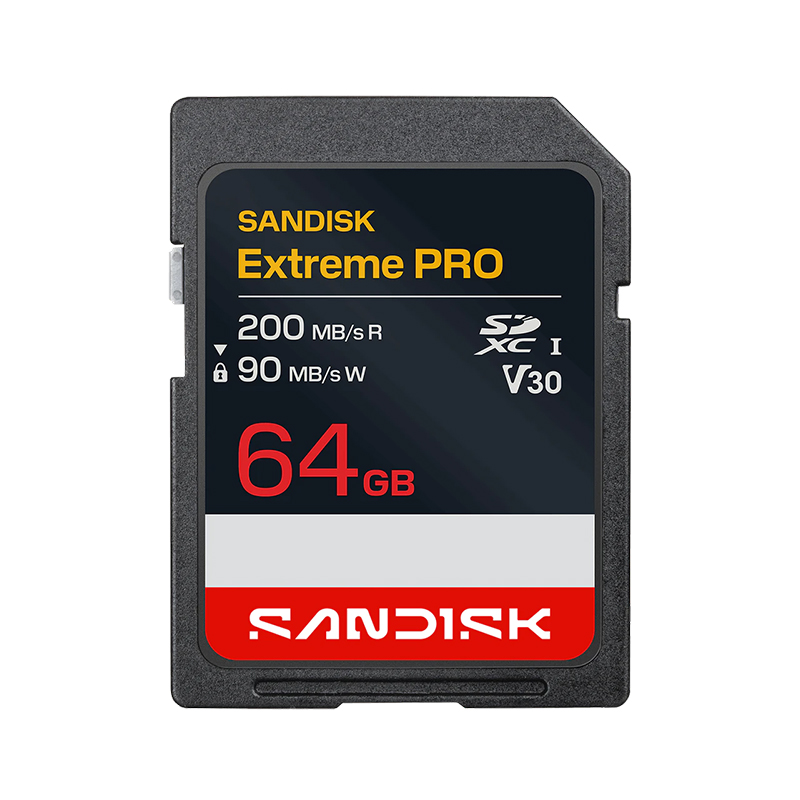 Sandisk 64GB Extreme Pro SDXC Card (SDSDXXU-064G-GUCIN)
