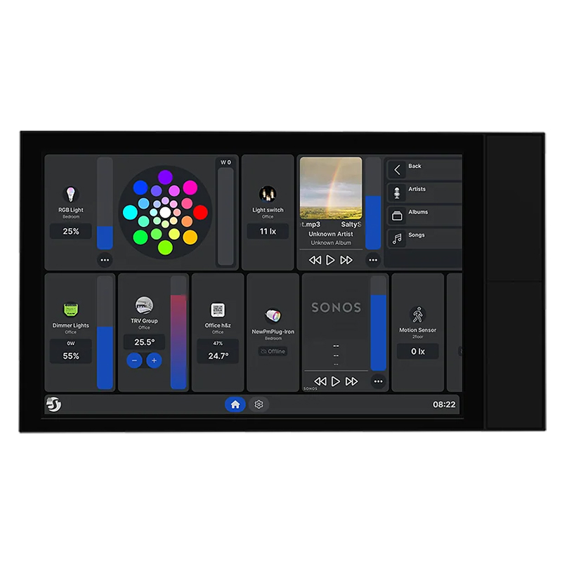 Shelly 10.1in HD Touch Wall Display XL Black (SH-SHELLYWALLBXL)