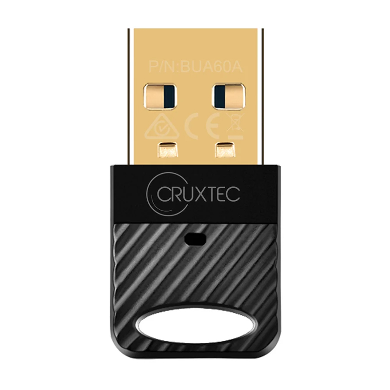 Cruxtec Bluetooth 6.0 USB Adapter (BUA-60A-BK)