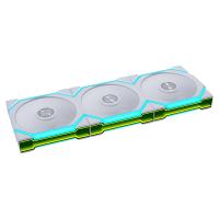 120mm-Case-Fans-Lian-Li-Uni-Fan-CL-Flex-120mm-Reverse-Blade-ARGB-Fan-3-Pack-White-12RSL1F3W-7