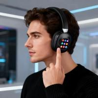 2-in-1-Wireless-Over-Ear-Headphones-Detachable-LCD-Touch-Screen-Mini-Portable-Speaker-Long-Battery-Life-Bluetooth-Headset-with-TF-Card-Playback-Ly-8
