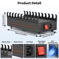 300W-24-Port-USB-C-Multi-Device-Charging-Station-with-Removable-Dividers-10-Cables-Multi-Port-Charger-for-Phones-Tablets-Home-Office-Augearix-3