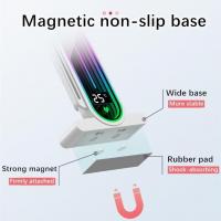 Computer-Parts-Adjustable-GPU-Support-Bracket-5V-ARGB-Graphics-Card-Stand-with-Digital-Temperature-Display-Magnetic-Anti-Slip-GPU-Holder-White-Augearix-3