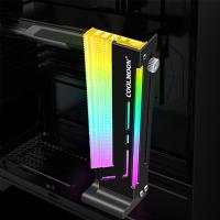 GPU-Accessories-Adjustable-ARGB-GPU-Support-Bracket-Magnetic-Graphics-Card-Holder-5V-3Pin-ARGB-Sync-GPU-Support-Stand-Anti-Sag-for-PC-Gaming-Case-Black-Augearix-6
