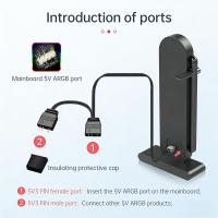 GPU-Accessories-Adjustable-GPU-Support-Bracket-5V-ARGB-Graphics-Card-Stand-with-Digital-Temperature-Display-Magnetic-Anti-Slip-GPU-Holder-Black-Augearix-5
