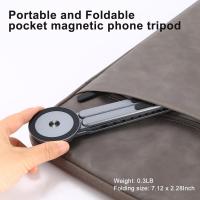 Laptop-Accessories-3-in-1-Portable-Laptop-Stand-with-Magnetic-Phone-Holder-Grey-Augearix-5