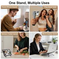 Laptop-Accessories-3-in-1-Portable-Laptop-Stand-with-Magnetic-Phone-Holder-Grey-Augearix-6