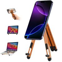 Laptop-Accessories-3-in-1-Portable-Laptop-Stand-with-Magnetic-Phone-Holder-Orange-Augearix-7