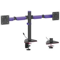 Monitor-Accessories-Brateck-Amethyst-Articulating-RGB-Lighting-Gaming-Dual-Monitor-Arm-Fit-Screen-Size-17in-32in-Matte-Black-LDT89-C024L-5