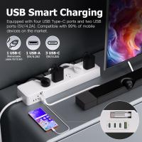Powerboards-and-Adapters-Power-Board-with-Retractable-USB-C-Cable-5-Individual-Switched-AC-Outlets-2400W-Surge-Protected-Power-Strip-3M-Cord-White-Augearix-5