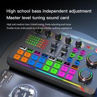 Sound-Cards-F99MAX-Bluetooth-Live-Sound-Card-Mixer-USB-Podcast-Audio-Interface-for-Phone-PC-Streaming-Karaoke-4