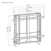 TV-Wall-Mount-Stand-Brateck-Manual-Height-Adjustable-Display-Wall-Mount-for-most-65in-86in-Weight-Capacity-35-65kg-HAW400E-75-2