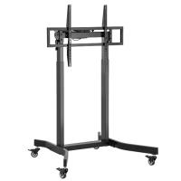TV-Wall-Mount-Stand-Brateck-Standard-Motorized-TV-Cart-Fit-55in-100in-Up-to-120kg-Matte-Black-TTL14-68FW-BLK-3