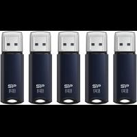 USB-Flash-Drives-Silicon-Power-64GB-Marvel-M02-USB-3-2-Gen-1-Flash-Drive-Navy-Blue-5-Pack-S5064GBUF3M02V1BAD-8