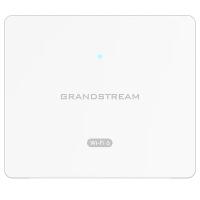 Grandstream 4 Port Gigabit Ethernet 2x2 802.11ax AX3000 Wi-Fi 6 Access Point with Integrated PoE Switch (GR-GWN7604)