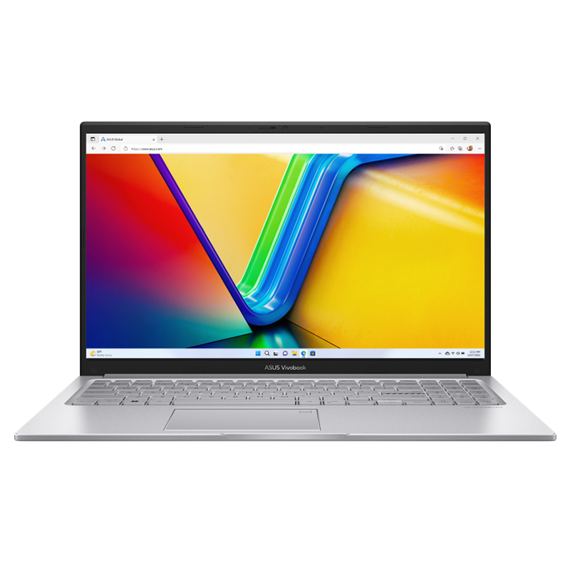 Asus Vivobook 15 15.6in FHD Intel 5 315 512GB SSD 16GB RAM W11H Laptop - Cool Silver (X1504MA-BQ579W)