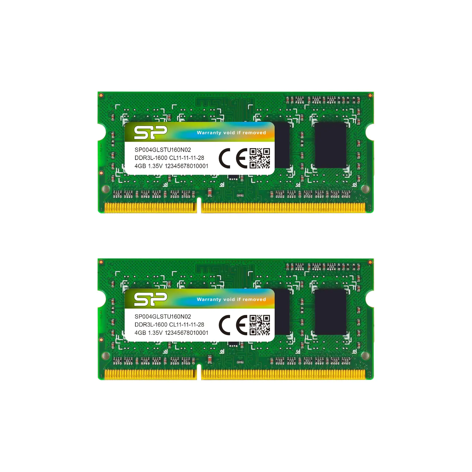 Silicon Power 8GB (2x4G) DDR3L 1600MT/s PC3-12800 1.35V CL11