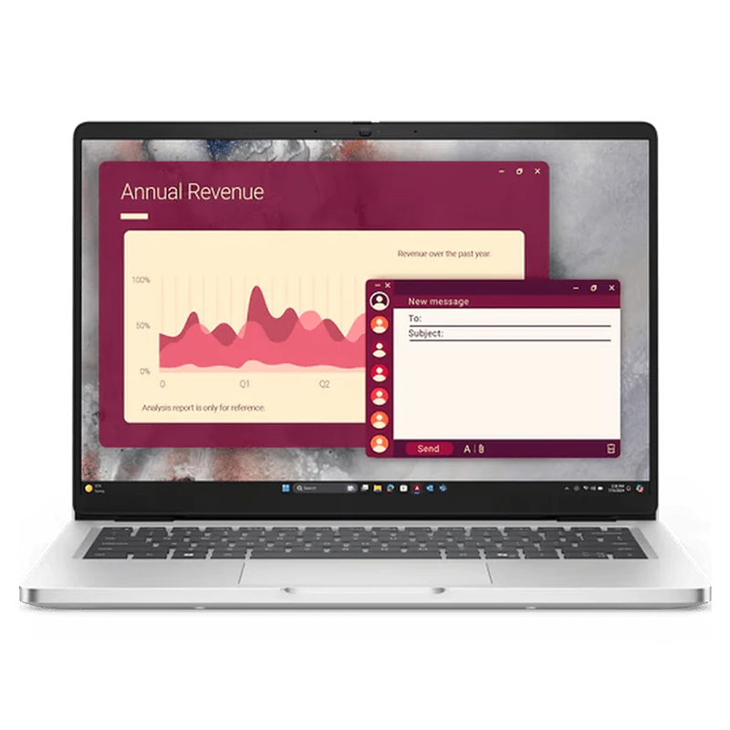 Dell Pro 14 14in FHD+ Touch Ultra 5 235U 512GB SSD 16GB RAM W11P Laptop (CTO515T_PC14250_AU3Y)