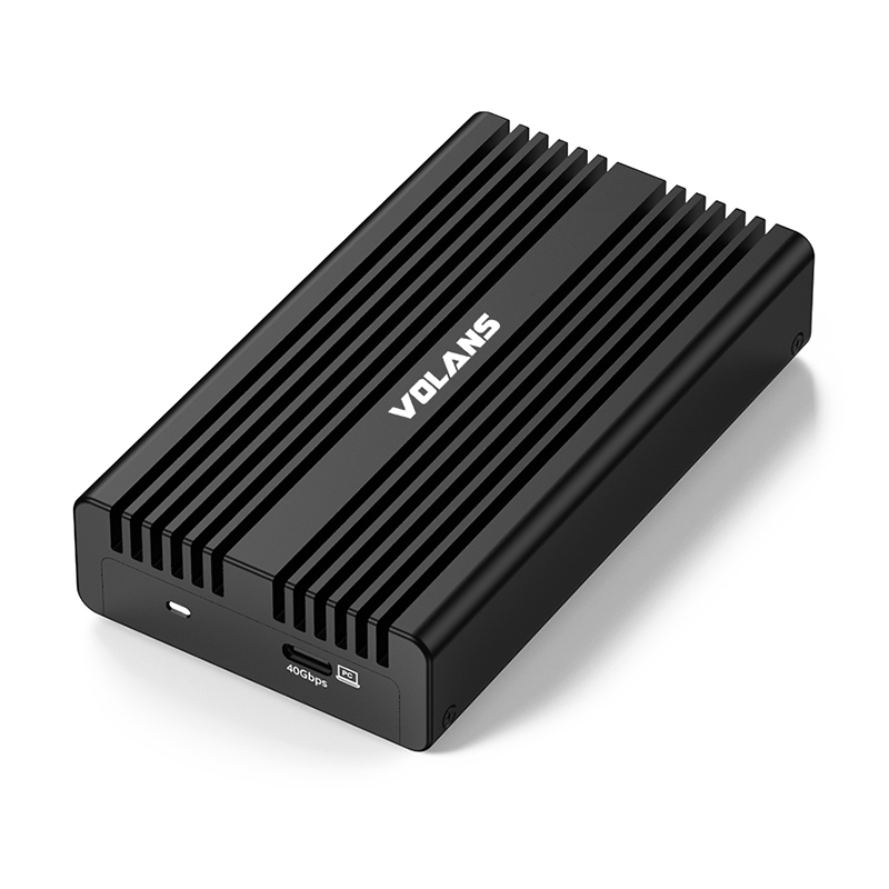 Volans USB4.0 40Gbps to M.2 NVMe PCIe SSD Enclosure (VL-UCM2-U4HS)