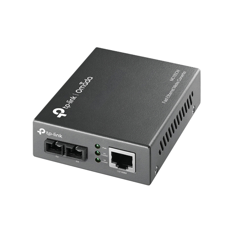TP-LINK 10/100M RJ45 to 100M multi-mode SC fiber Converter (MC100CM)