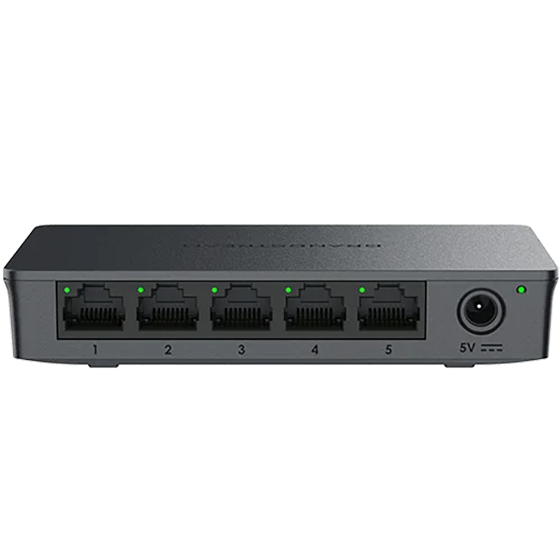 Grandstream GWN 5 Port Gigabit Unmanaged Network Switches - Plastic Enclosure (GWN7700)