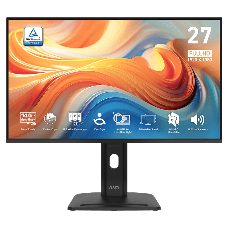 MSI Pro MP275PG E14 27in FHD 144Hz IPS Monitor (PRO MP275PG E14)