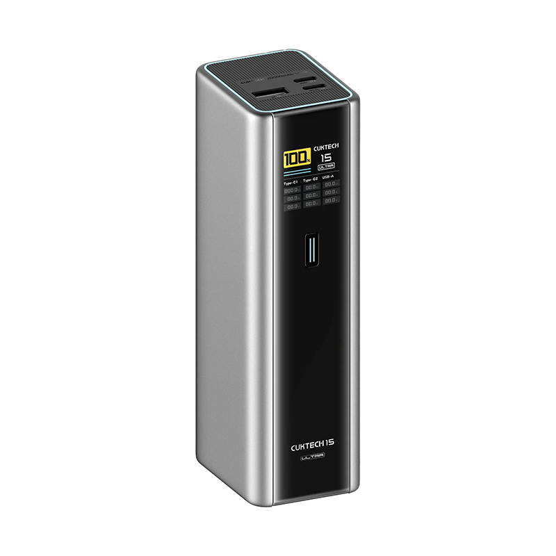 CUKTECH PB200U 15 Ultra 165W 20000mAH Power Bank - Black (CUK-PB200UGLBL)