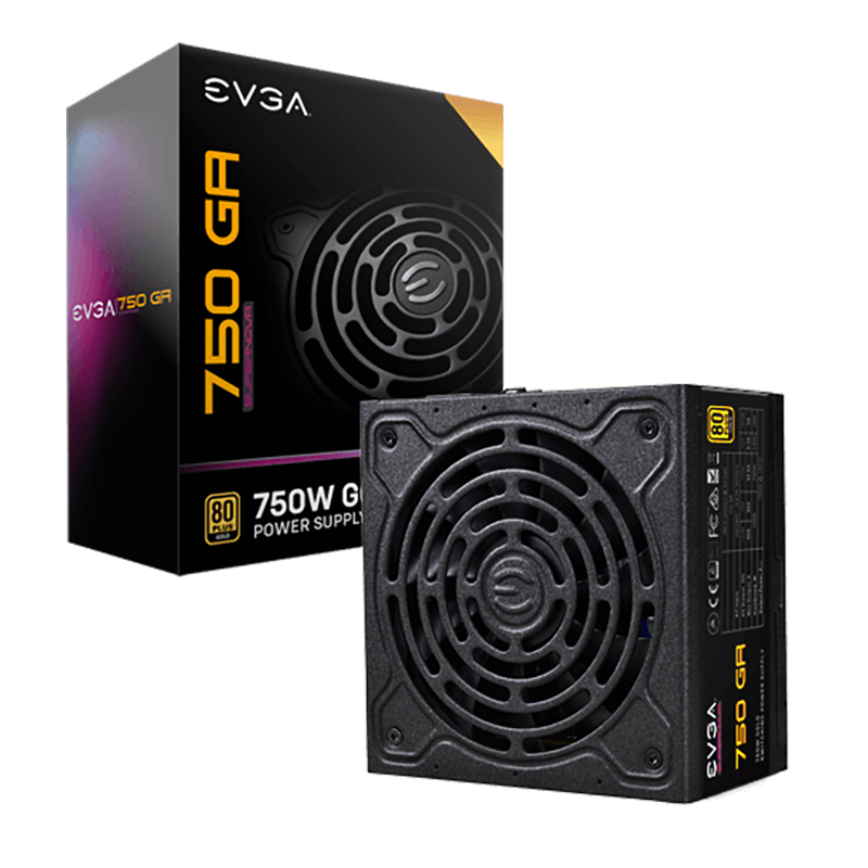 EVGA SuperNova 750 GA 750W 80+ Gold Fully Modular Power Supply (220-GA-0750)