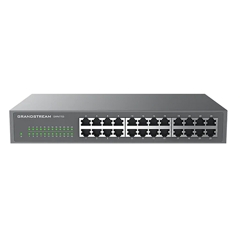 Grandstream GWN 24 Port Gigabit 48Gbps Unmanaged Switch (GWN7703)