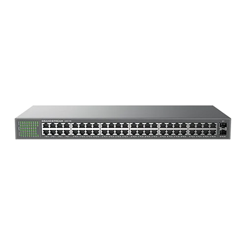 Grandstream GWN 48 Port Gigabit + 2 Port SFP Fiber 100Gbps Unmanaged Switch (GWN7706)