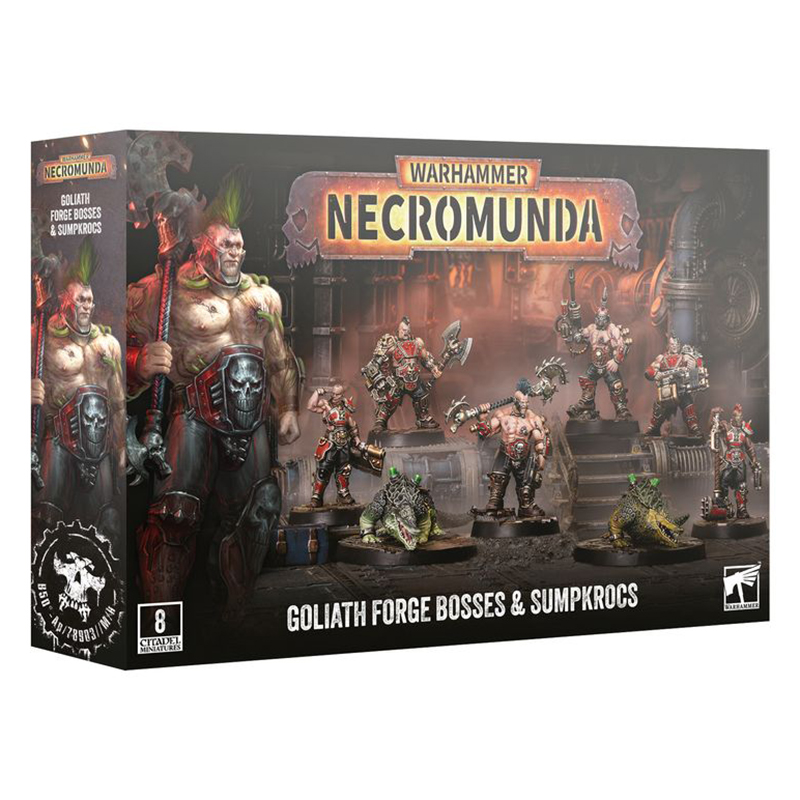 Games Workshop 301-76 Necromunda: Goliath Forge Bosses and Sumpkrocs (99120599089)