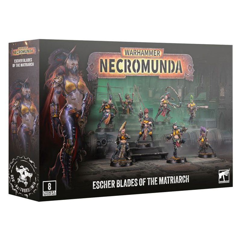 Games Workshop 301-85 Necromunda: Escher Blades of the Matriarch (99120599086)