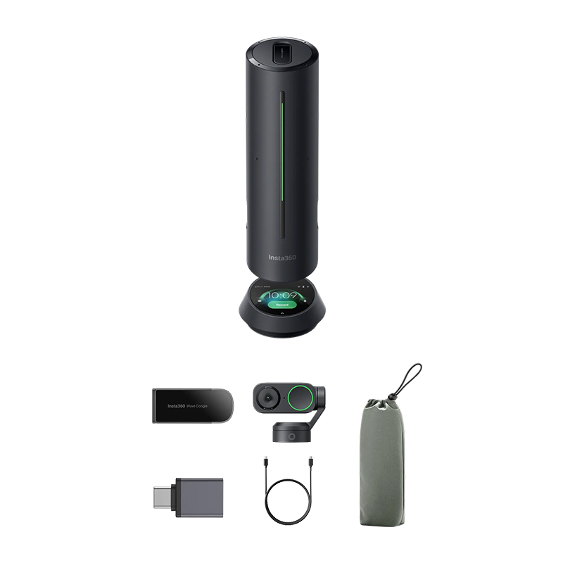Insta360 WaveLink Bundle - Black (INSTA360LINK2-INSTA360WAVE)