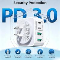4-Port-40W-PD-Fast-Charger-AU-Plug-2-USB-C-PD-20W-2-USB-A-Multi-Port-Wall-Charger-Type-C-Power-Adapter-for-iPhone-Samsung-Augearix-5