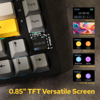 Gaming-Keyboards-EPOMAKER-Ajazz-AK820-Pro-75-Gasket-Mounted-Mechanical-Keyboard-with-TFT-Screen-Tri-Mode-BT-2-4G-USB-C-Sound-Dampening-Grey-Ajazz-Gift-Switch-5