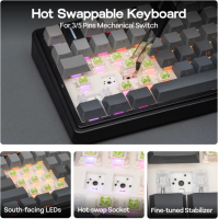 Gaming-Keyboards-EPOMAKER-x-AULA-F75-75-Wireless-Gasket-Mechanical-Keyboard-Hot-Swappable-BT-2-4GHz-USB-C-RGB-Knob-Black-Gradient-Reaper-Switch-6
