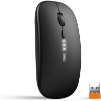 INPHIC-Wireless-Mouse-700mAh-Rechargeable-Slim-2-4G-Silent-Mouse-1600-DPI-USB-Receiver-Battery-Display-for-Laptop-PC-Mac-Black-2