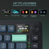 Keyboards-Redragon-K724-PRO-Wireless-Gasket-Gaming-81-Key-Mechanical-5-Layer-Noise-Dampening-Keyboard-Easy-Control-1-14-TFT-Info-Display-12