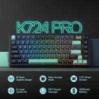 Keyboards-Redragon-K724-PRO-Wireless-Gasket-Gaming-81-Key-Mechanical-5-Layer-Noise-Dampening-Keyboard-Easy-Control-1-14-TFT-Info-Display-15