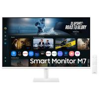 Samsung Smart Vision Ai M7 M70F 32in 4K Monitor - White (LS32FM701UEXXY)