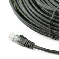 8Ware Cat6a UTP Ethernet Cable 20m - Snagless Black (PL6A-20BLK)