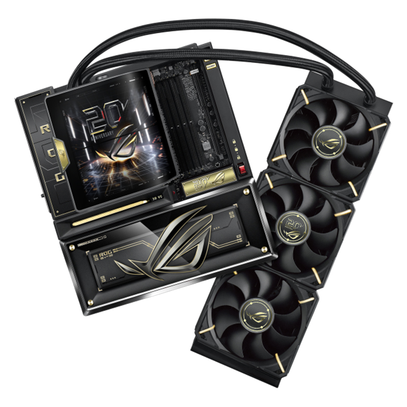 Asus ROG CROSSHAIR X870E Edition 20 AM5 E-ATX Motherboard & AIO CPU Cooler (ROG CROSSHAIR X870E EDITION 20)
