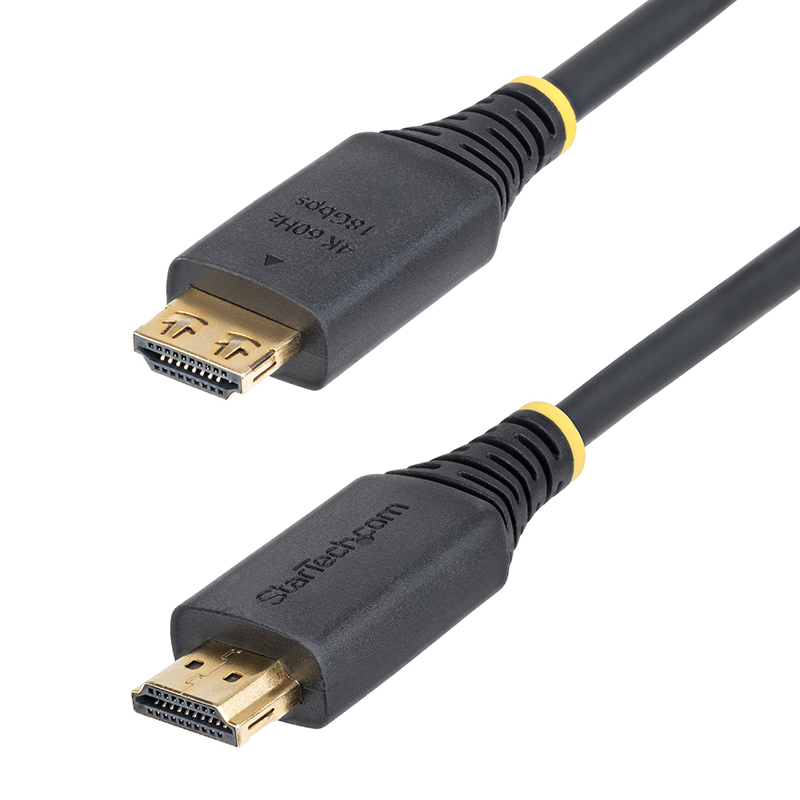 Startech High Speed HDMI Cable with Gripping Connectors - 1.8m (HDMI2-CABLE-GRIP-6F)